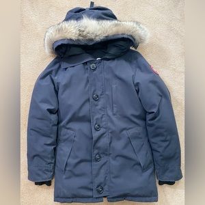 Navy Canada Goose Men’s Chateau Parka XS